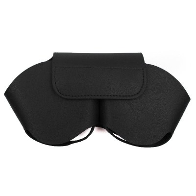 Husa din Silicon Versatyx, Compatibil cu Airpods Max, Protectie piele ecologica pentru casti tip wireless, Negru foto