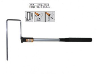 Maner telescopic aluminiu 180x6mm, TopStrong foto