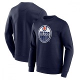 Edmonton Oilers hanorac de bărbați Primary Logo Graphic Crew Sweatshirt - VALUE - L