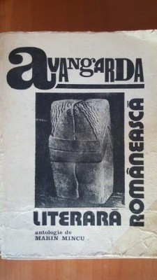 Avangarda literara romaneasca- Marin Mincu foto