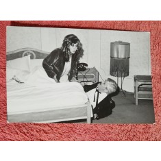 Fotografie, scena din piesa Napoleon era fata, actori Ildy Nastase si George Sofrag, 1991