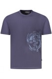 Napapijri Tricou barbati, cu imprimeu grafic, Regular Fit, Bleumarin (Marime: M)