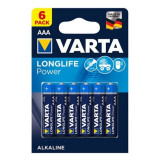 BATERIE ALCALINA LR03 BLISTER 6BUC VARTA LONG - BAT0241