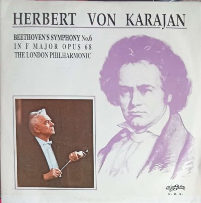 Disc vinil, LP. Symphony No.6 In F Major Opus 68-Herbert von Karajan, The London Philharmonic, Beethoven-264276 foto