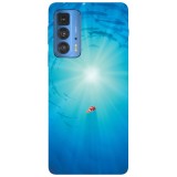 Husa compatibila cu Motorola Edge 20 model Nemo, Silicon, TPU, Viceversa, Transparent, Carcasa