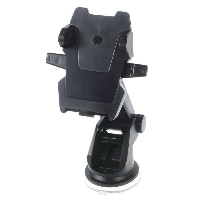 Suport auto cu brat telescopic flippy pentru telefon bk0045-c, negru