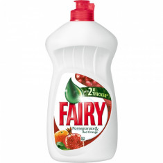 Detergent de vase Fairy Rodii si Portocale rosii, 450 ml foto