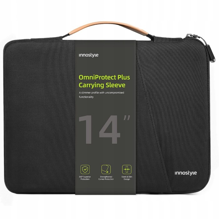 Innostyle Torba Na Laptopa 14&amp;quot; Wodoodporna Etui Omniprotect Plus Czarna