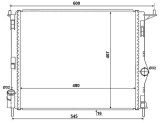 NRF 53069A Economy Class Radiator, racire motor