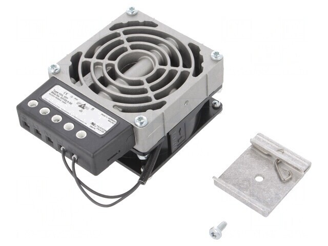 Suflantă de &Icirc;ncălzire 100W IP20 pentru Șină DIN 35m3/h