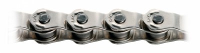 Lant KMC BMX HL710 Half Link 1/2x1/8 100L Bolt-9.5mm Argintiu Cod:525240420RM foto