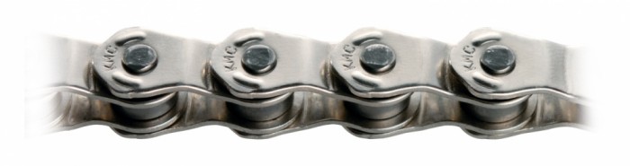 Lant KMC BMX HL710 Half Link 1/2x1/8 100L Bolt-9.5mm Argintiu Cod:525240420RM