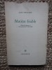 Mati&egrave;re Friable: Coix de Po&egrave;mes - Jean Hercourt, V. Godel, 1968, Ed. Rencontre Lausanne, Franceza, Poezie, Editie Necartonata, 141 Pagini