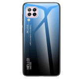 Husa telefon Plastic Huawei P40 Lite Aurora Dark blue