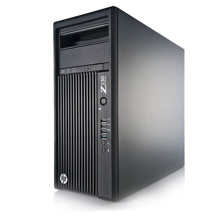 Workstation second hand HP Z230 Tower, Xeon Quad Core E3-1225 v3 Workstation second hand HP Z230 Tower, Xeon Quad Core E3-1225 v3