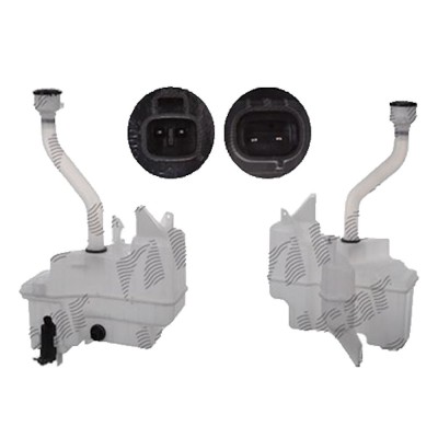 Rezervor spalator parbriz Toyota Prius (Xw50), 01.2016-, cu stergator luneta; Gat de umplere cu capac,Cu senzor nivel lichid,cu washerpump, Aftermark foto