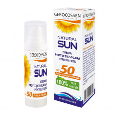 Natural sun crema fata fps50 30ml foto