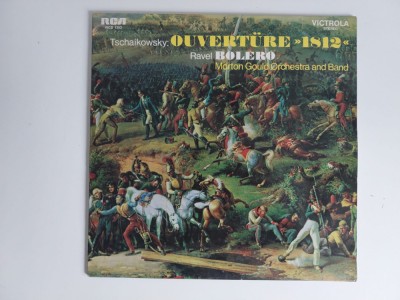 Tschaikowsky, Ravel, Morton Gould Orchestra &amp;ndash; Ouvert&amp;uuml;re &amp;quot;1812&amp;quot; / Bolero, vinil foto