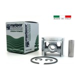 Piston complet Meteor 44mm pentru Husqvarna 246, kit cu bolt, sigurante si segment, Italia
