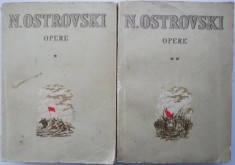 Opere (2 volume) &amp;ndash; N. Ostrovski (coperta uzata) foto