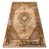 Covor de l&acirc;nă Omega Stila crem, 170x235 cm, Dreptunghi, Lana