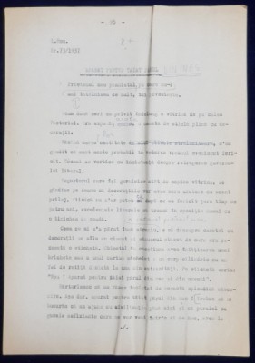 GEO BOGZA - APARAT PENTRU TAIAT PARUL DIN NAS - ARTICOL PENTRU ZIAR , DACTILOGRAFIAT , CU CORECTURILE, MODIFICARILE SI ADAUGIRILE OLOGRAFE ALE AUT foto