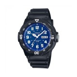 Cumpara ieftin Ceas Casio Sport MRW-200H-2B2VDF barbatesc Diver negru rasina quartz 100M rezistent la apa zi data bezel rotativ