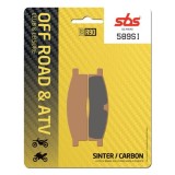 SBS - plăcuțe de fr&acirc;nă 589SI - Offroad &amp; ATV [Sinter / Carbon]