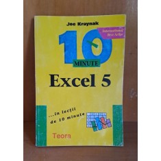 Excel 5 in lectii de 10 minute - Joe Kraynak