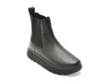 Ghete GEOX negre, D46XFB, din piele naturala