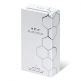 Lelo Hex - Prezervative Premium cu Structură Hexagonală 12 Bucăți, Orion