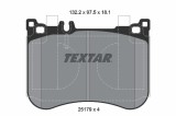 Set placute frana TEXTAR 2517901
