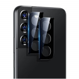 Cumpara ieftin Folie Camera pentru Samsung Galaxy S22 5G S22 Plus 5G (set 2) ESR Lens Protector Tempered Glass Negru
