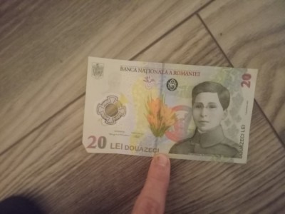 Vind bagnota de 20 de dolari foto