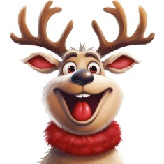 Sticker decorativ, Ren, Maro, 1370STK-6