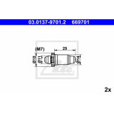 Set accesorii, saboti frana parcare BMW Seria 3 Compact (E46) (2001 - 2005) ATE 03.0137-9701.2
