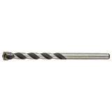 Burghiu beton alb-negru, 10x120mm, varf tip fluture