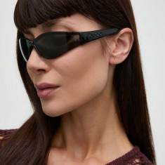Gucci ochelari de soare femei, culoarea negru, GG1651S