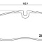 BREMBO P 44 014 PRIME LINE set placute frana,frana disc