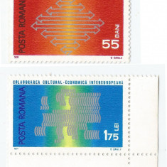 Romania, LP 762/1972, Colaborarea Cultural-Economica Intereuropeana, MNH