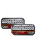 Set 2 lampi stop cu LED cu semnalizare dinamica 12-24V