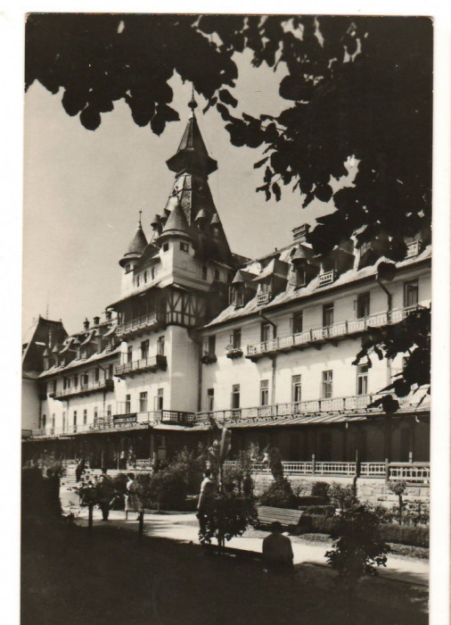 CPI B13734 CARTE POSTALA - CALIMANESTI. SANATORIUL BALNEAR, PAVILIONUL CENTRAL