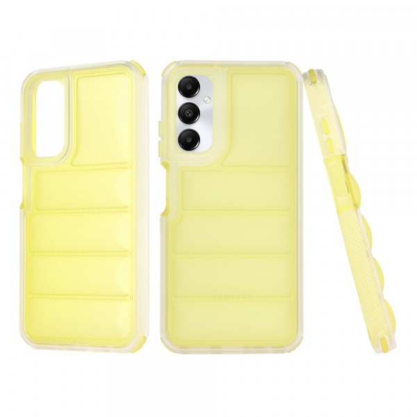 Husa pentru Samsung Galaxy A05s A057, Techsuit, Wave Shield, Galbena