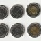 SIERRA LEONE █ SET COMPLET █ 1+5+10+20+50 Cents █ 2022 UNC PESTE_2000MONEDE_AICI