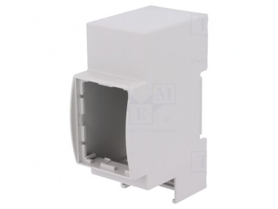 Carcasă gri pentru șină DIN 90,5mm x 36,3mm x 62mm foto