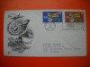 HOPCT PLIC FDC S NR 188 ANUL INTERNATIONAL AL TURISMULUI 1967 ONU NATIUNILE UNITE- -BIROUL NEW YORK SUA
