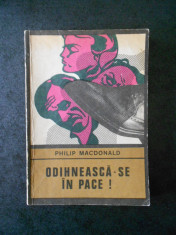 PHILIP MACDONALD - ODIHNEASCA-SE IN PACE (Colectia ENIGMA) foto