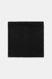 Medicine fular impletit culoarea negru, neted