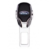 Centură falsă auto FORD, piele și chrom, 1 BUC