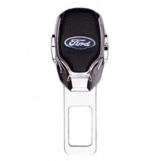 Centură falsă auto FORD, piele și chrom, 1 BUC